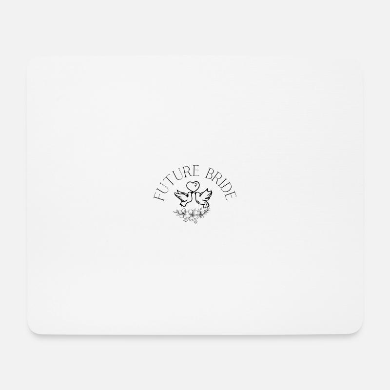 Future Bride - Mousepad (Querformat) - Weiß