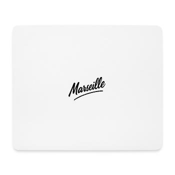 Marseille Script Schwung - Mousepad (Querformat) - Weiß - Vorne