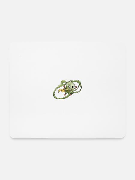  Matcha Held  - Mousepad (Querformat) - Weiß