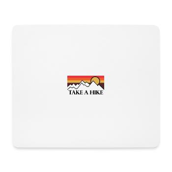 Berge Kletterer Natur Abenteuer - Mousepad (Querformat) - Weiß - Vorne