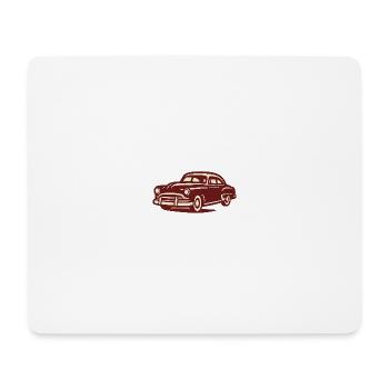 Oldtimer - Mousepad (Querformat) - Weiß - Vorne