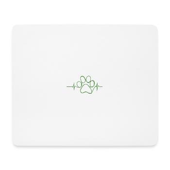 Dogrhythmus - Mousepad (Querformat) - Weiß - Vorne
