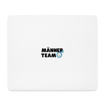 Männer Team Stolz - Mousepad (Querformat) - Weiß - Vorne