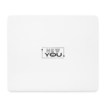Nouveau vous - Tapis de souris (format paysage) - blanc - Devant