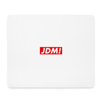 JDM - Mouse Pad (horizontal) - white - Front