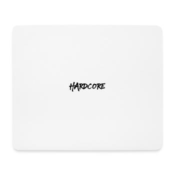 Hardcore, Black Version-Two - Mousepad (Querformat) - Weiß - Vorne