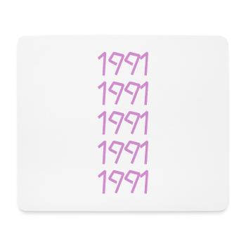 1991 - Mouse Pad (horizontal) - white - Front