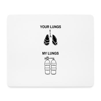 Dive - Mouse Pad (horizontal) - white - Front