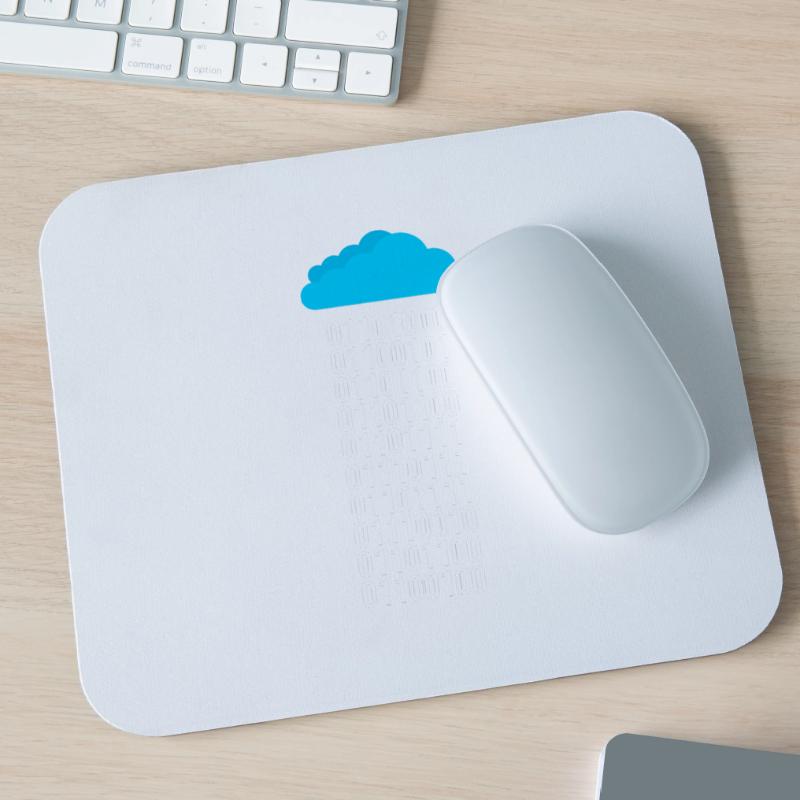 Programmierer Informatiker Binär Code Coder Mousepad (Querformat)