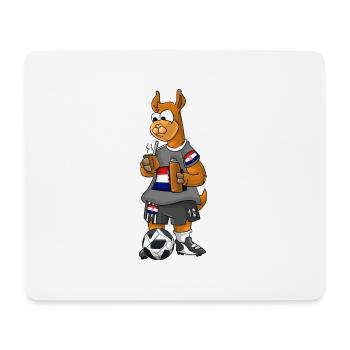 Kroaten Fan Lama - Mousepad (Querformat) - Weiß - Vorne