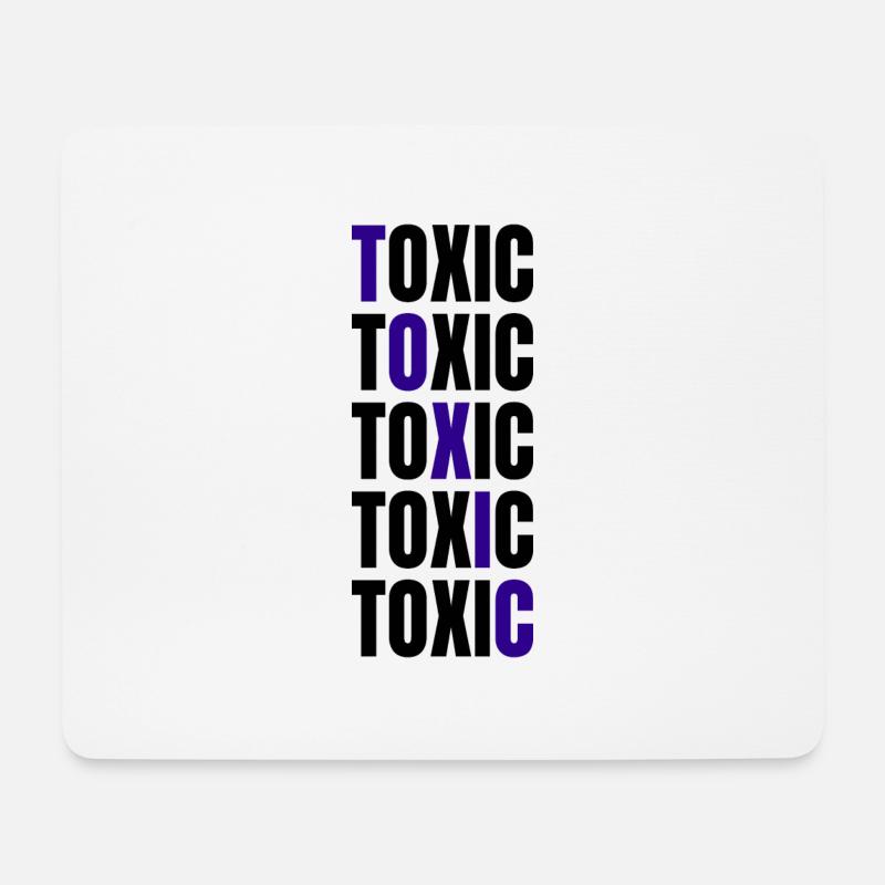 Toxic - Mouse Pad (horizontal) - white