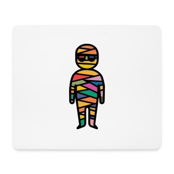 Mummy Halloween Comic - Mouse Pad (horizontal) - white - Front