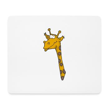 Giraffe 3 - Mouse Pad (horizontal) - white - Front