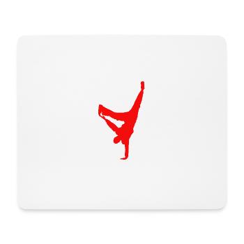 break dancing - Mouse Pad (horizontal) - white - Front