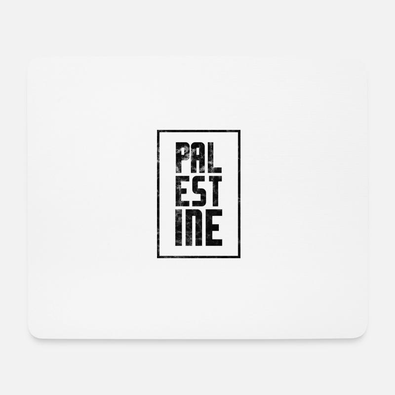 Palästina Freiheitskampf Israel Gaza Geschenk - Mousepad (Querformat) - Weiß