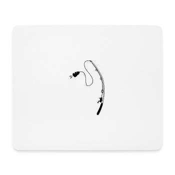 Sport Fisher - Mouse Pad (horizontal) - white - Front