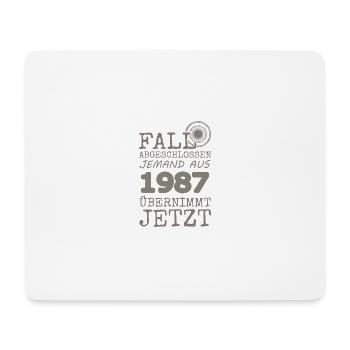 1987 1987 - Mouse Pad (horizontal) - white - Front