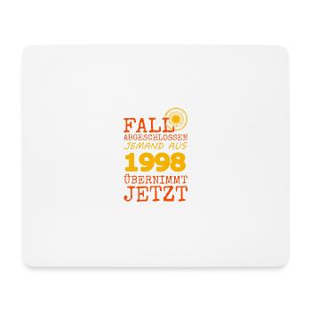1998 - Mouse Pad (horizontal) - white - Front