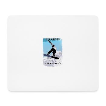 Lord of the Board - Mousepad (Querformat) - Weiß - Vorne