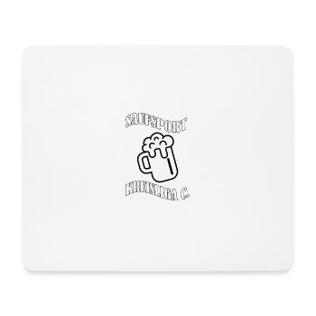 Kreisliga - Mousepad (Querformat) - Weiß - Vorne