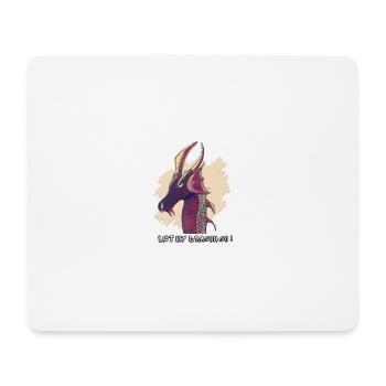 Let My Dragon Go ! - Tapis de souris (format paysage) - blanc - Devant
