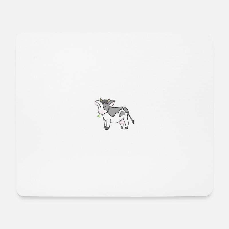 Cow - Mouse Pad (horizontal) - white