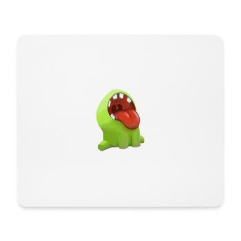 Gnome - Tapis de souris (format paysage) - blanc - Devant