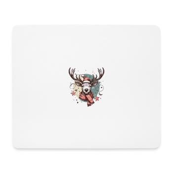 Rudolph - Mousepad (Querformat) - Weiß - Vorne
