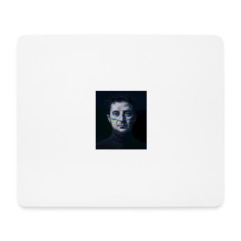 The President Zelensky! Slava Ukraine! - Mousepad (Querformat) - Weiß - Vorne