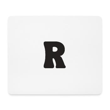 R - Mouse Pad (horizontal) - white - Front