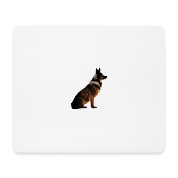 Dog - Mouse Pad (horizontal) - white - Front