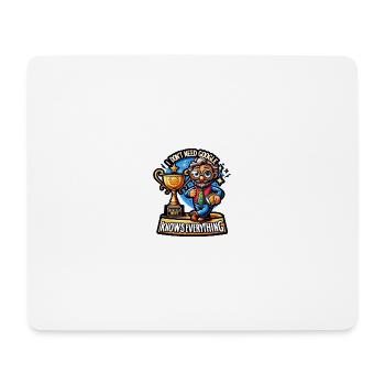 I dont need google - Mousepad (Querformat) - Weiß - Vorne
