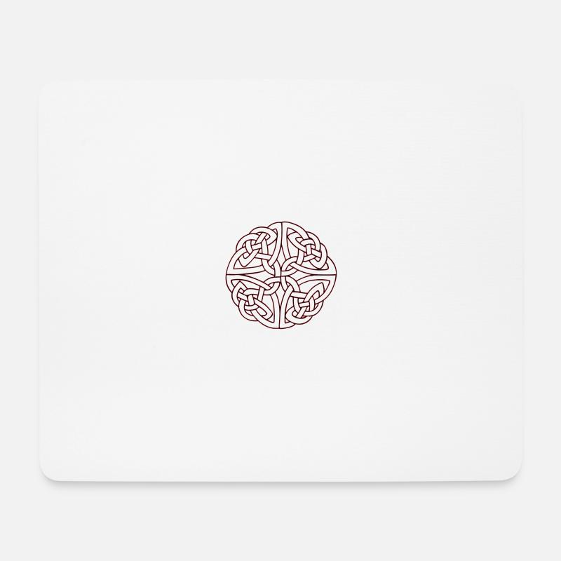 Keltic Design - Mousepad (Querformat) - Weiß