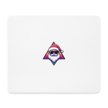Santa Claus Christmas Cool - Mouse Pad (horizontal) - white - Front