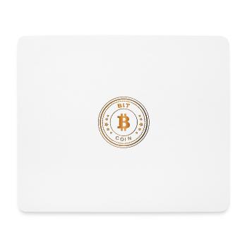 Bitcoin Digital Currency Make Money Shirt - Tapis de souris (format paysage) - blanc - Devant