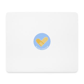 Blood donor - Blood donator - Mouse Pad (horizontal) - white - Front