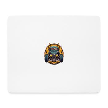 Turbo atomic 3 - Mousepad (Querformat) - Weiß - Vorne