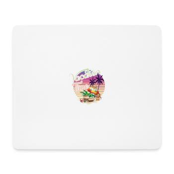 Casual Holiday Summer Motif - Mouse Pad (horizontal) - white - Front