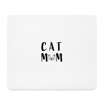 Cat mom - Mouse Pad (horizontal) - white - Front