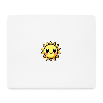 Sonne - Mousepad (Querformat) - Weiß - Vorne