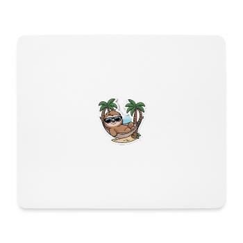 ChiLL ! - Tapis de souris (format paysage) - blanc - Devant