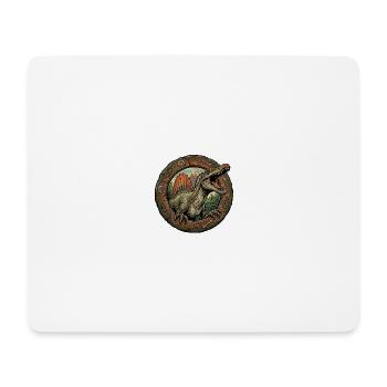 Spinosaurus in the Stone Ring - Mouse Pad (horizontal) - white - Front