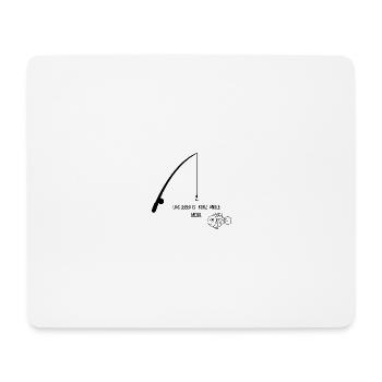 Das Leben ist kurz angle mehr - Mousepad (Querformat) - Weiß - Vorne