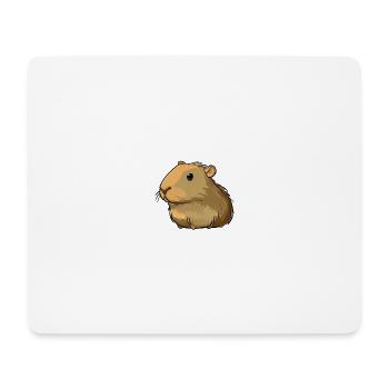 Color Capy - Tapis de souris (format paysage) - blanc - Devant