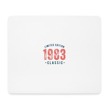 Né en 1983 - Tapis de souris (format paysage) - blanc - Devant