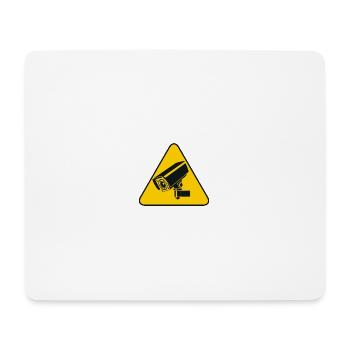 Videoüberwachung - Mousepad (Querformat) - Weiß - Vorne