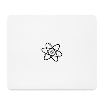 Fußball Atom Energie Freizeit Sport Spiel Geschenk - Mousepad (Querformat) - Weiß - Vorne
