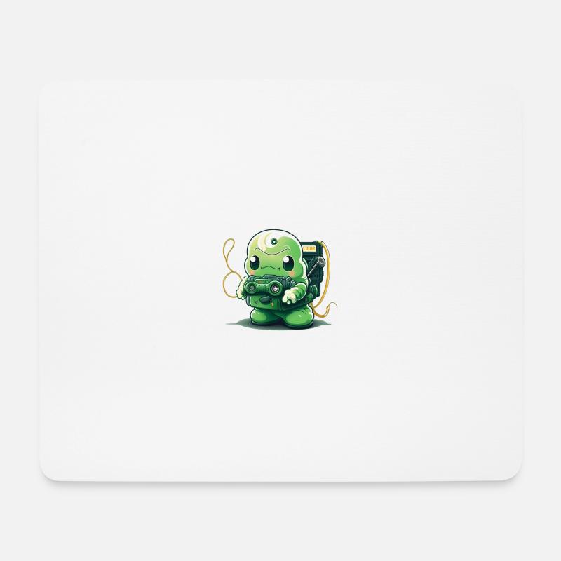 Geist - Mousepad (Querformat) - Weiß
