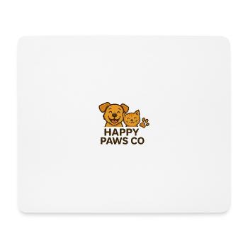Amis à fourrure - Tapis de souris (format paysage) - blanc - Devant