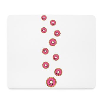 Donut Comic - Mouse Pad (horizontal) - white - Front